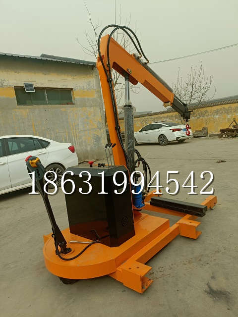 宽城区自卸车厢随车吊 自制轮式四不像起重机 四驱平板吊 5吨 贵盛